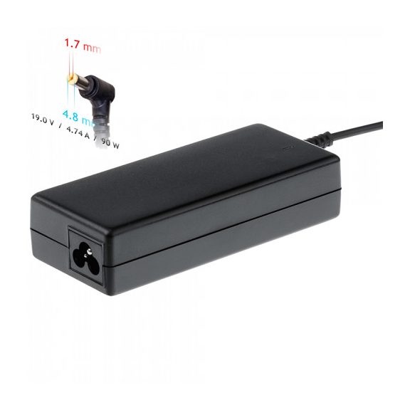 Notebook adapter Hp 19V/4.74A 90W 4.8x1.7 mm ( AK-ND-08 ) Notebook adapter Hp 19V/4.74A 90W 4.8x1.7 mm ( AK-ND-08 )
