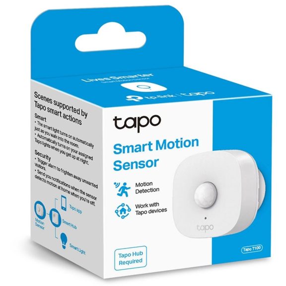 Tp-Link Tapo T100 okos Mozgásérzékelő Tp-Link Tapo T100 okos Mozgásérzékelő