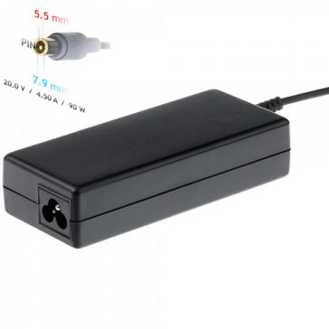   Notebook adapter Lenovo 20V/4.5A 90W 7.9x5.5mm+pin ( AK-ND-18 )