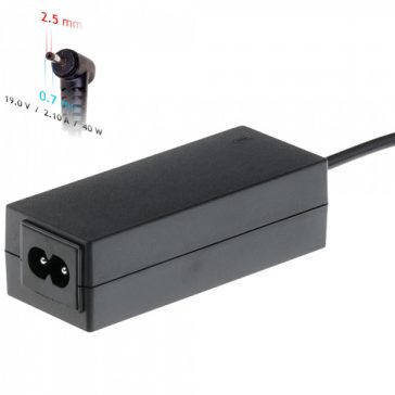 Notebook adapter Asus 19V/2,1A 40W 2.5 x 0.7 mm ( AK-ND-23 )