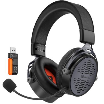   Meetion BTH013 Vezetékes+2,4G+Bluetooth gamer fejhallgató (fekete)