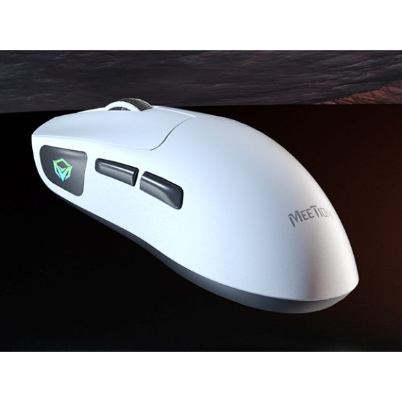 Meetion GW12 2,4G+Bluetooth+vezetékes gamer egér (fehér) Meetion GW12 2,4G+Bluetooth+vezetékes gamer egér (fehér)