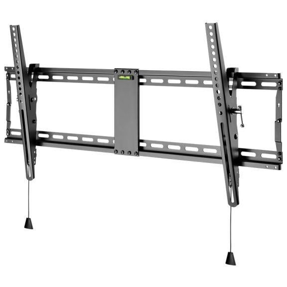 Goobay Pro dönthető fali konzol (XL) 43"-100"-ig, fekete Goobay Pro dönthető fali konzol (XL) 43"-100"-ig, fekete