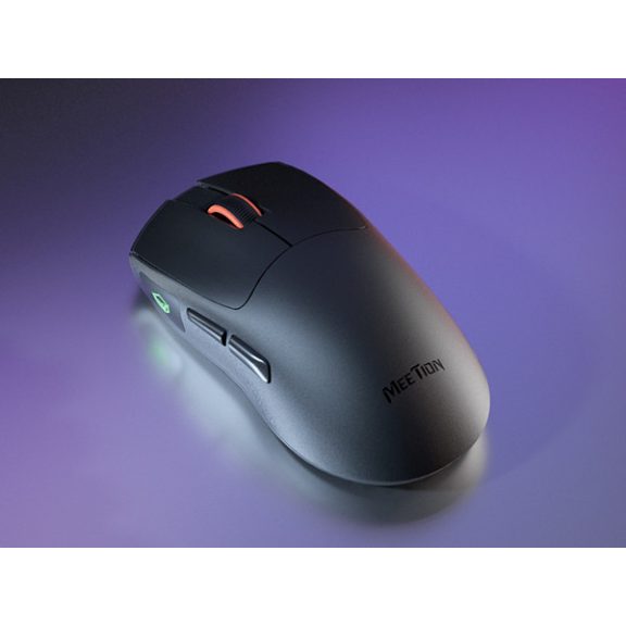 Meetion GW12 2,4G+Bluetooth+vezetékes gamer egér (fekete) Meetion GW12 2,4G+Bluetooth+vezetékes gamer egér (fekete)