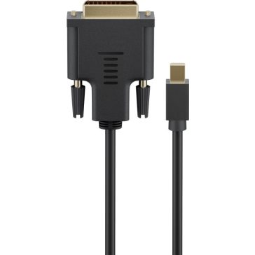   Goobay kábel mini Displayport (apa) - DVI-D 24+1 tűs (apa) 1m (4k 30Hz)