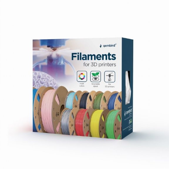 Gembird filament PETG green, 1,75 MM, 1 KG