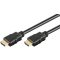 Goobay kábel HDMI (apa) - HDMI (apa) 0,5m (v2.0, 4k 60Hz)