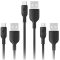 Ravpower RP-LC012 MICRO USB kábel, 3 db fekete