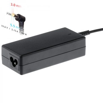   Notebook adapter Samsung 19V/3.16A 60W 5.5 x 3.0+pin ( AK-ND-13 )
