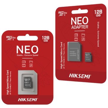   Memóriakártya Micro SDHC 8GB Hiksemi Neo CL10 UHS-I + Adapter