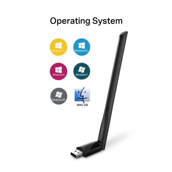 Tp-Link hálózati adapter USB Wless WiFi Archer T2U Plus AC-600 Dual Band
