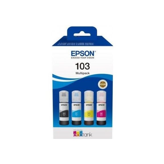 Epson tinta T00S6 ecotank multipack (103) Epson tinta T00S6 ecotank multipack (103)