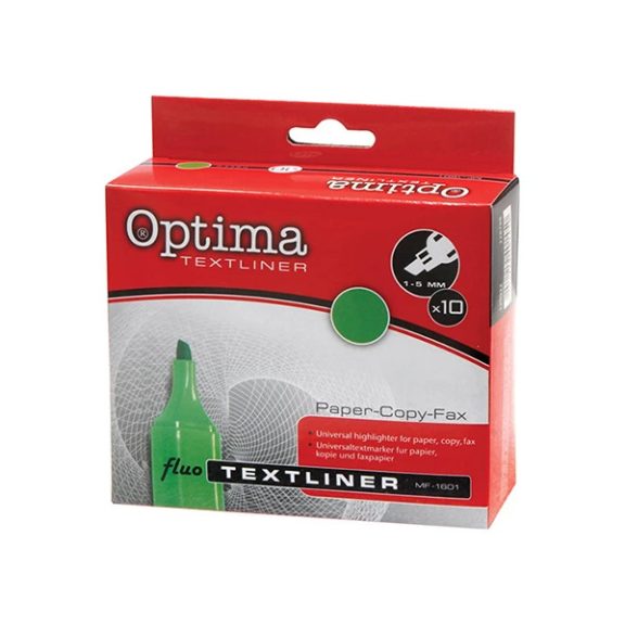 Szövegkiemelő OPTIMA zöld Szövegkiemelő OPTIMA zöld