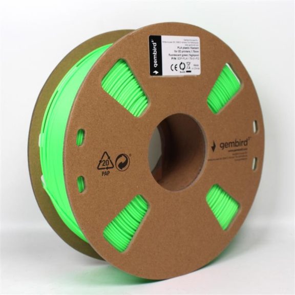 Gembird filament ABS Filament flame-bright Green, 1.75 mm, 1 kg