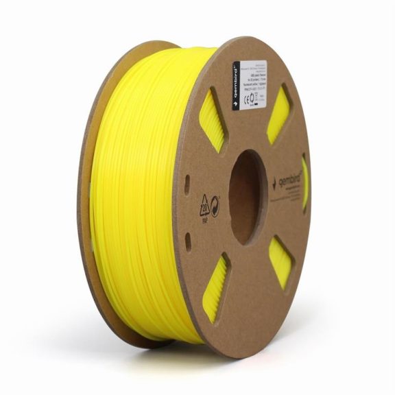 Gembird filament ABS Filament flame-bright Yellow, 1.75 mm, 1 kg Gembird filament ABS Filament flame-bright Yellow, 1.75 mm, 1 kg