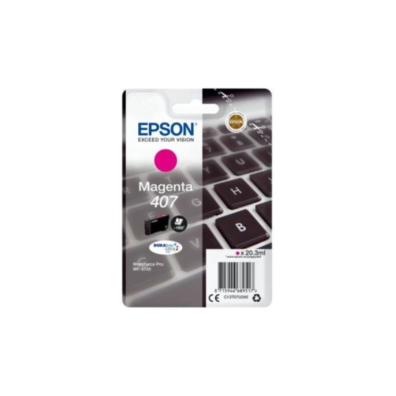 Epson tinta T07U3 magenta (407) Epson tinta T07U3 magenta (407)