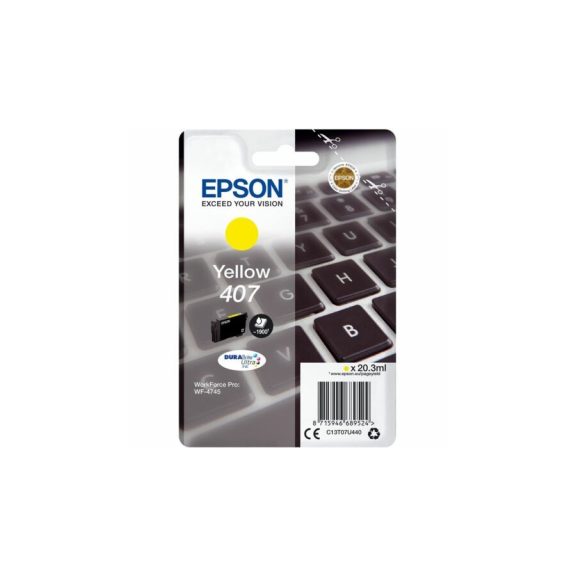 Epson tinta T07U4 yellow (407) Epson tinta T07U4 yellow (407)