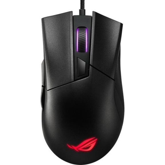 Asus ROG Gladius II Core gamer egér / 90MP01D0-B0UA00 fekete Asus ROG Gladius II Core gamer egér / 90MP01D0-B0UA00 fekete