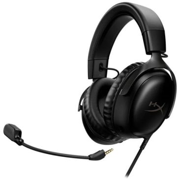 HyperX Cloud III fejhallgató, fekete / 727A8AA, fekete