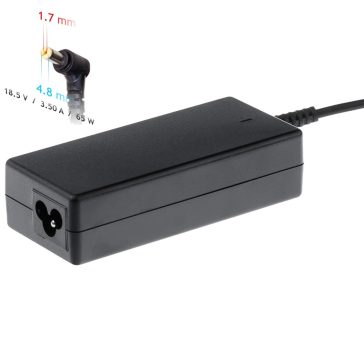 Notebook adapter Hp 18.5V/3.5A 65W 4.8 x 1.7 mm ( AK-ND-09 )