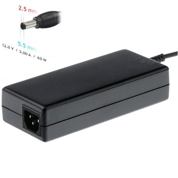 Notebook adapter 12V/5A 60W 5.5 x 2.5 mm ( AK-ND-30 )
