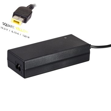   Notebook adapter Lenovo 19.5V/6.15A 120W Square Yellow ( AK-ND-52 )