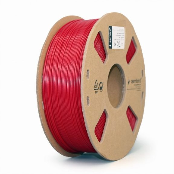 Gembird filament ABS red, 1,75 MM, 1 KG Gembird filament ABS red, 1,75 MM, 1 KG