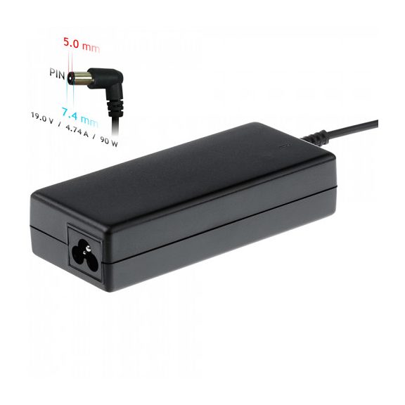 Notebook adapter Hp 19V/4.7A 90W 7.4x5x0.6 ( AK-ND-04 ) Notebook adapter Hp 19V/4.7A 90W 7.4x5x0.6 ( AK-ND-04 )