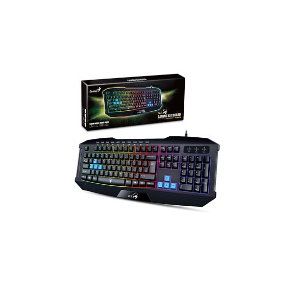 Genius billentyűzet Scorpion K215 Gaming USB fekete