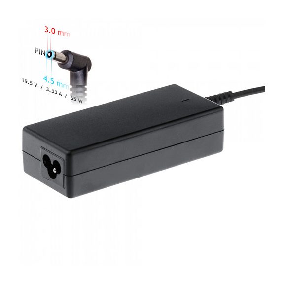 Notebook adapter Hp 19V/3.33A 65W 4.5x3.0mm ( AK-ND-25 ) Notebook adapter Hp 19V/3.33A 65W 4.5x3.0mm ( AK-ND-25 )