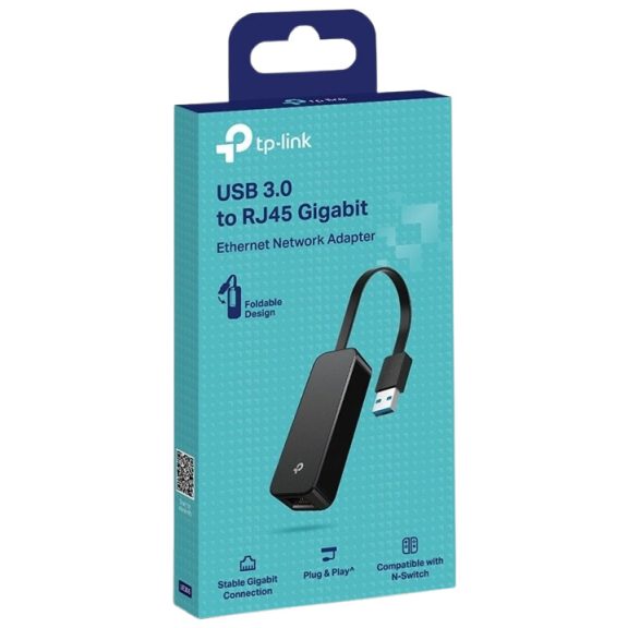 Tp-Link hálózati adapter USB3.0 - Gigabit Ethernet (UE306) Nintendo Switch kompatibilis Tp-Link hálózati adapter USB3.0 - Gigabit Ethernet (UE306) Nintendo Switch kompatibilis