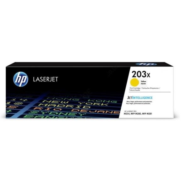 Hp toner CF542X (203X) yellow 2,5K Hp toner CF542X (203X) yellow 2,5K