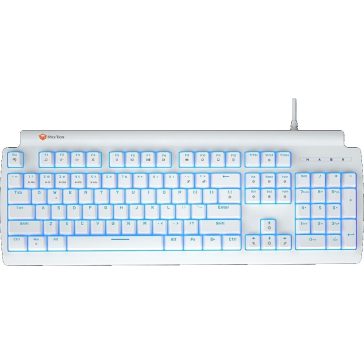   Meetion Red Switch RGB mechanikus  billentyűzet MK600RD (Angol kiosztású) fehér