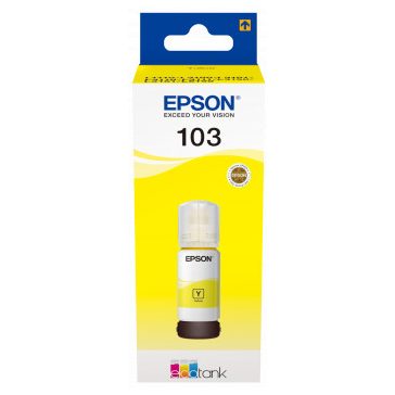 Epson tinta T00S4 ecotank yellow (103)