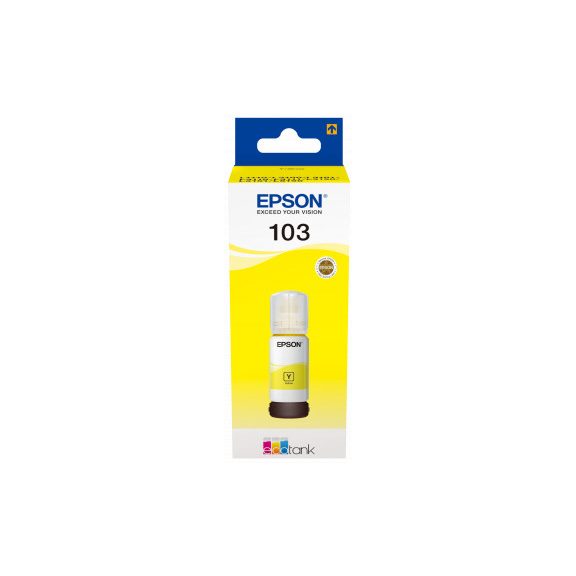 Epson tinta T00S4 ecotank yellow (103) Epson tinta T00S4 ecotank yellow (103)