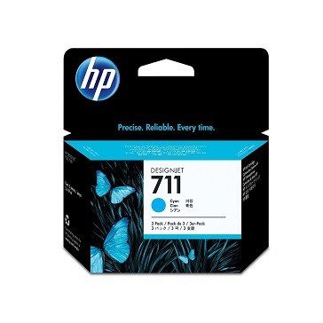 Hp tinta CZ134A (711) cyan (3x29ml)
