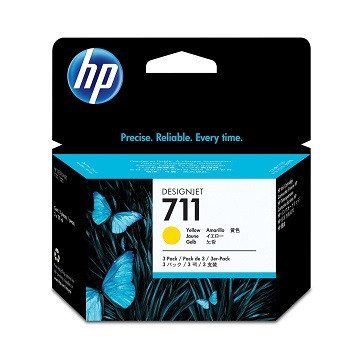 Hp tinta CZ136A (711) yellow (3x29ml)