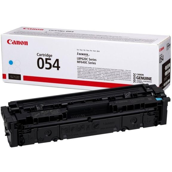 Canon toner CRG054C cyan 1,2K Canon toner CRG054C cyan 1,2K