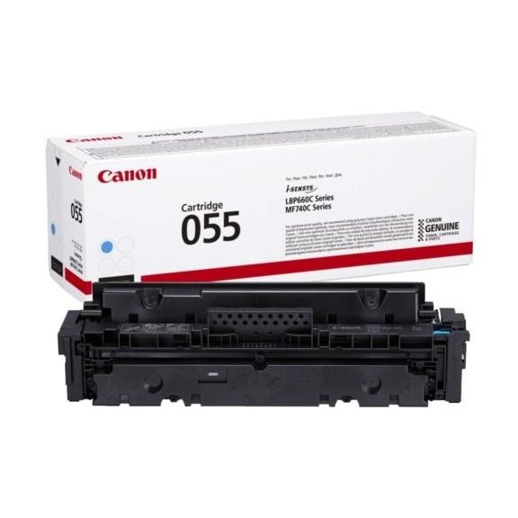 Canon toner CRG055C cyan 2,1K Canon toner CRG055C cyan 2,1K