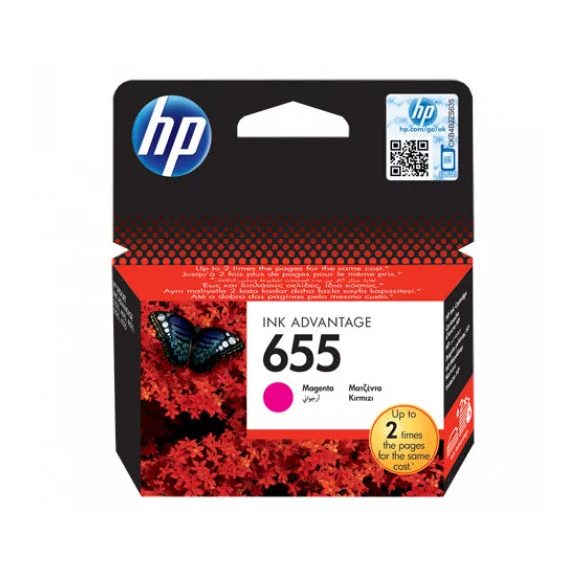 Hp tinta CZ111AE (655) magenta (lejárt szavatosságú termék) Hp tinta CZ111AE (655) magenta (lejárt szavatosságú termék)