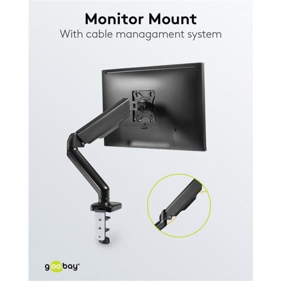 Goobay asztali dupla monitor tartókar