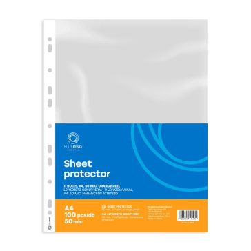   Genotherm  A4 méret 50mic  Bluering 100db/csom (ár/csomag) (narancsos)