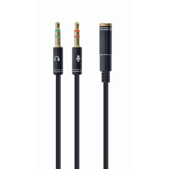 Kábel jack 3,5MM elosztó kábel Gembird (CCA-418M) Kábel jack 3,5MM elosztó kábel Gembird (CCA-418M)