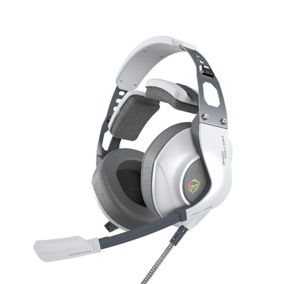 Meetion MT-HP099 Hifi 7.1gamer fejhallgató White+Gray Meetion MT-HP099 Hifi 7.1gamer fejhallgató White+Gray