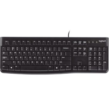 Logitech K120 billentyűzet USB fekete oem HUN