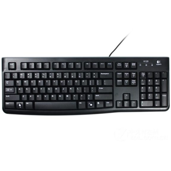 Logitech K120 billentyűzet USB fekete oem HUN