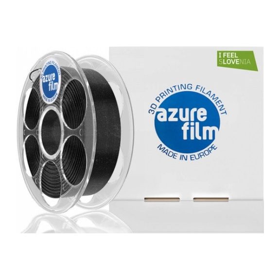 AzureFilm filament PLA black glitter, 1,75 mm, 1 kg