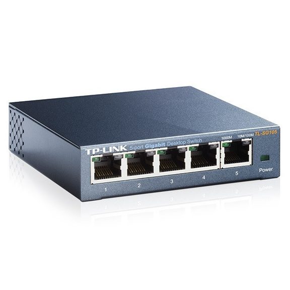 Tp-Link Switch Gigabit 5 Port (TL-SG105) Tp-Link Switch Gigabit 5 Port (TL-SG105)