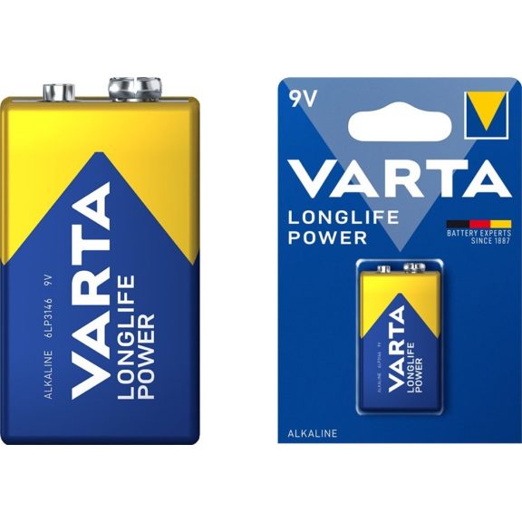 Elem VARTA Longlife Power 9V 1/bliszter Elem VARTA Longlife Power 9V 1/bliszter
