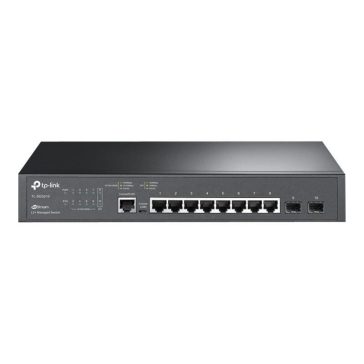   Tp-Link Switch JetStream 8 Port Gigabit L2 menedzselhető (TL-SG3210)